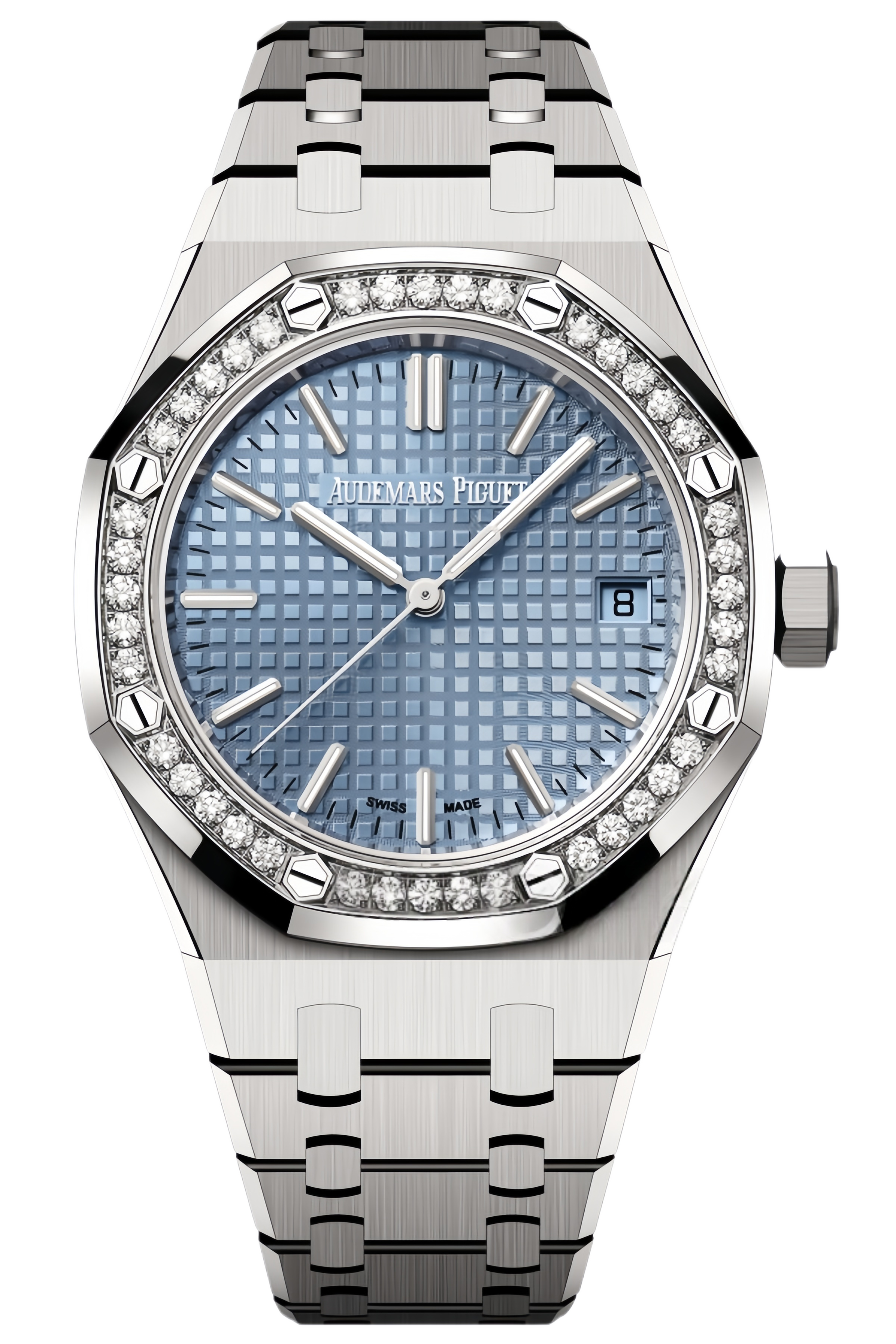 Audemars Piguet Royal Oak Selfwinding Ref. 15551ST.ZZ.1356ST.04 Super Clone Watch – Stainless Steel Case Silver Dial Swiss Replica