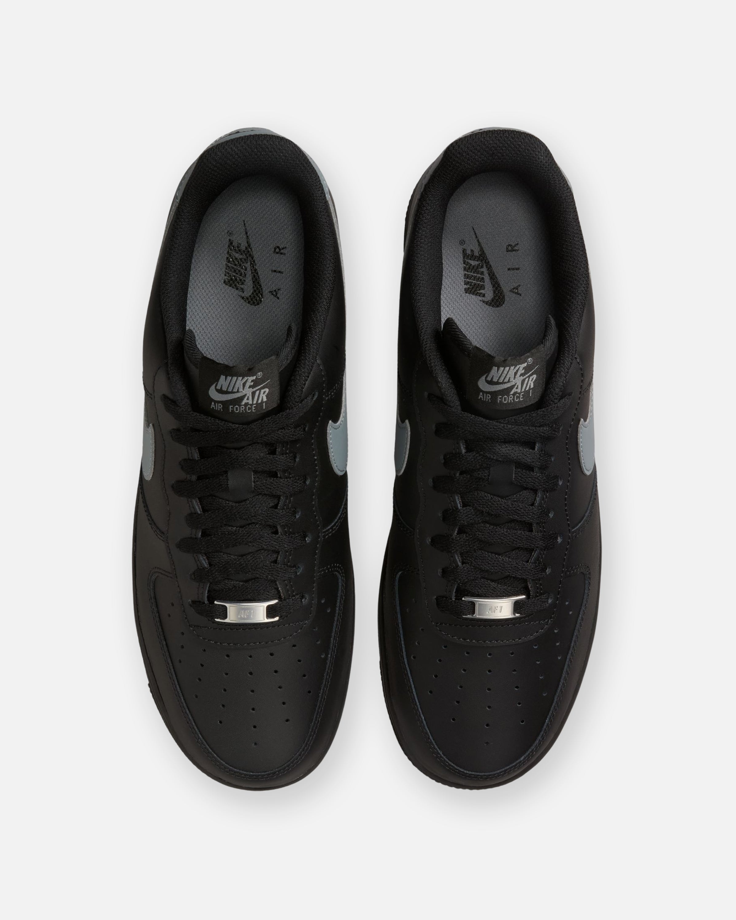 NIKE AIR FORCE 1 '07 - BLACK/ COOLGREY