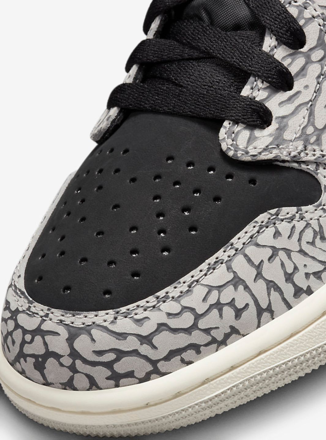 Air Jordan 1 Retro Low OG Black Cement、JORDAN、Cacoeks