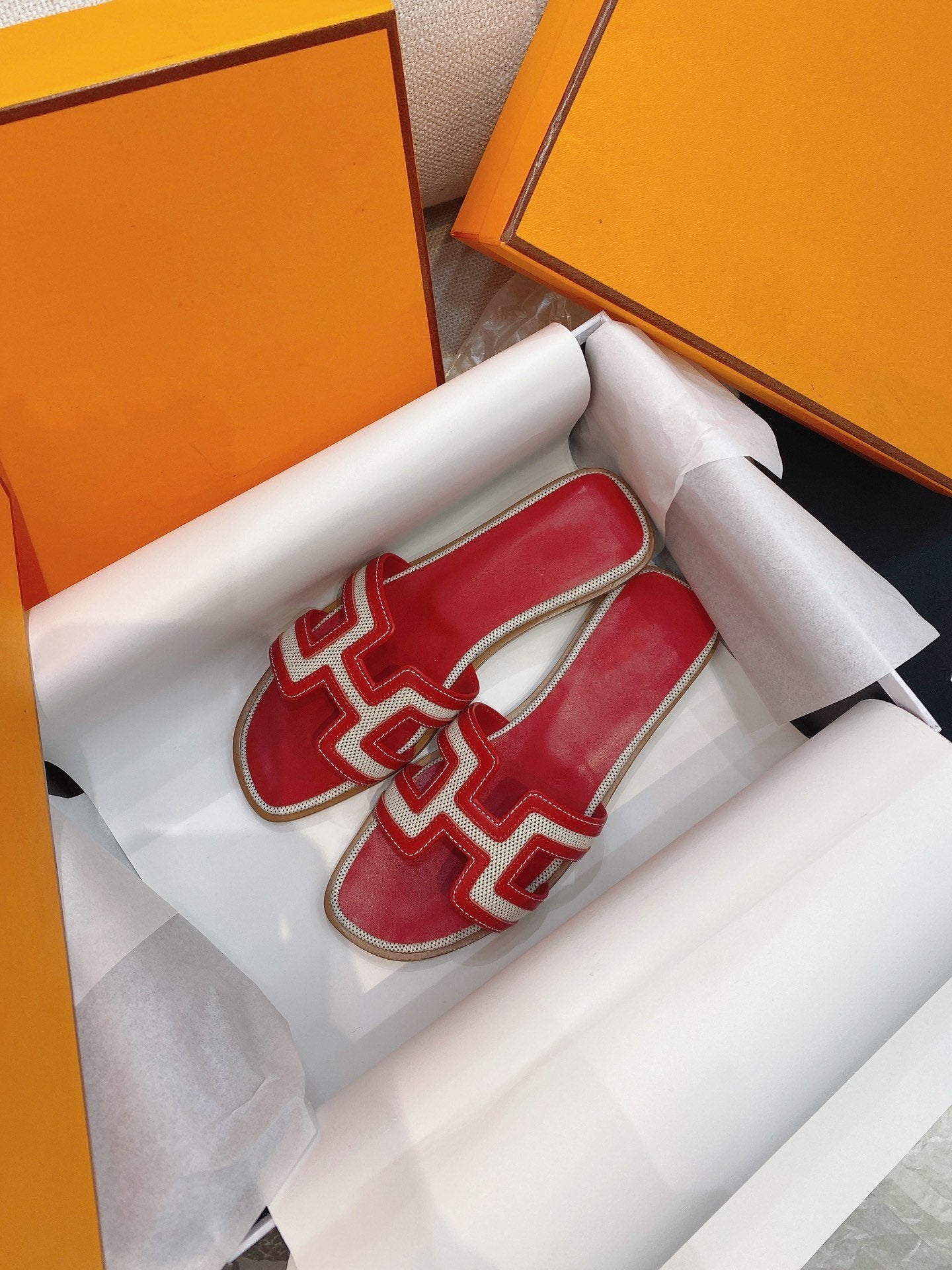 0ran Sandal Red Leather、mysite、Cacoeks