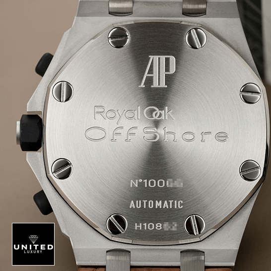 Audemars Piguet Royal Oak Offshore Automatıc Steel Case Replica upside view