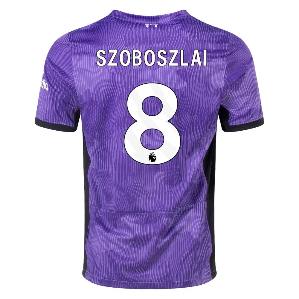 23/24 Liverpool #8 Dominik Szoboszlai Third Jersey-mysite Custom Football Kit- Nextkits