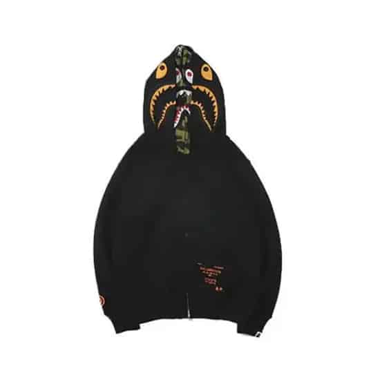 Bape x Undefeated Black Winter Hoodie、mysite、Cacoeks