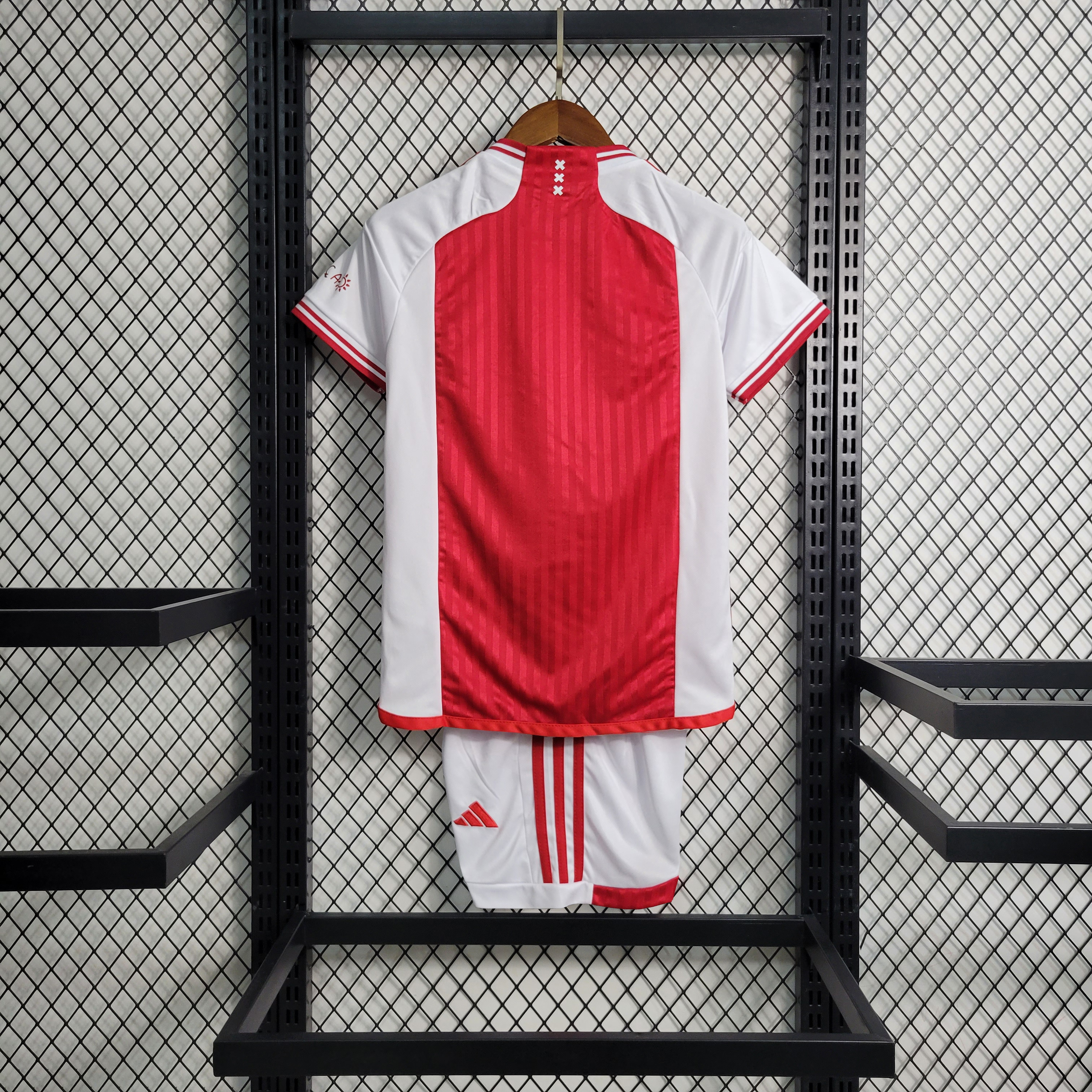 JerseysGala.com | Ajax 23-24 Home Kids Kit -Customize Name, Number and Patch | Worldwide Shipping