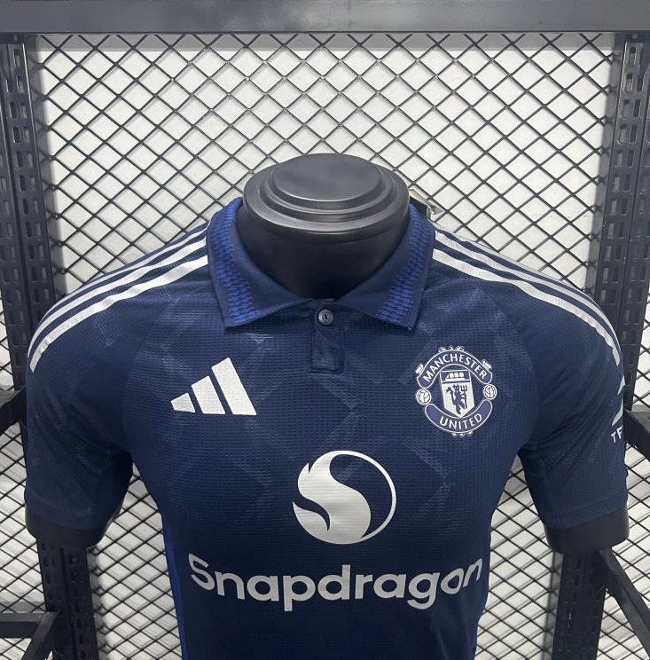 ManixJersey.com | Manchester United 24-25 Away Jersey - Player Version -Customize Name, Number and Patch | Worldwide Shipping