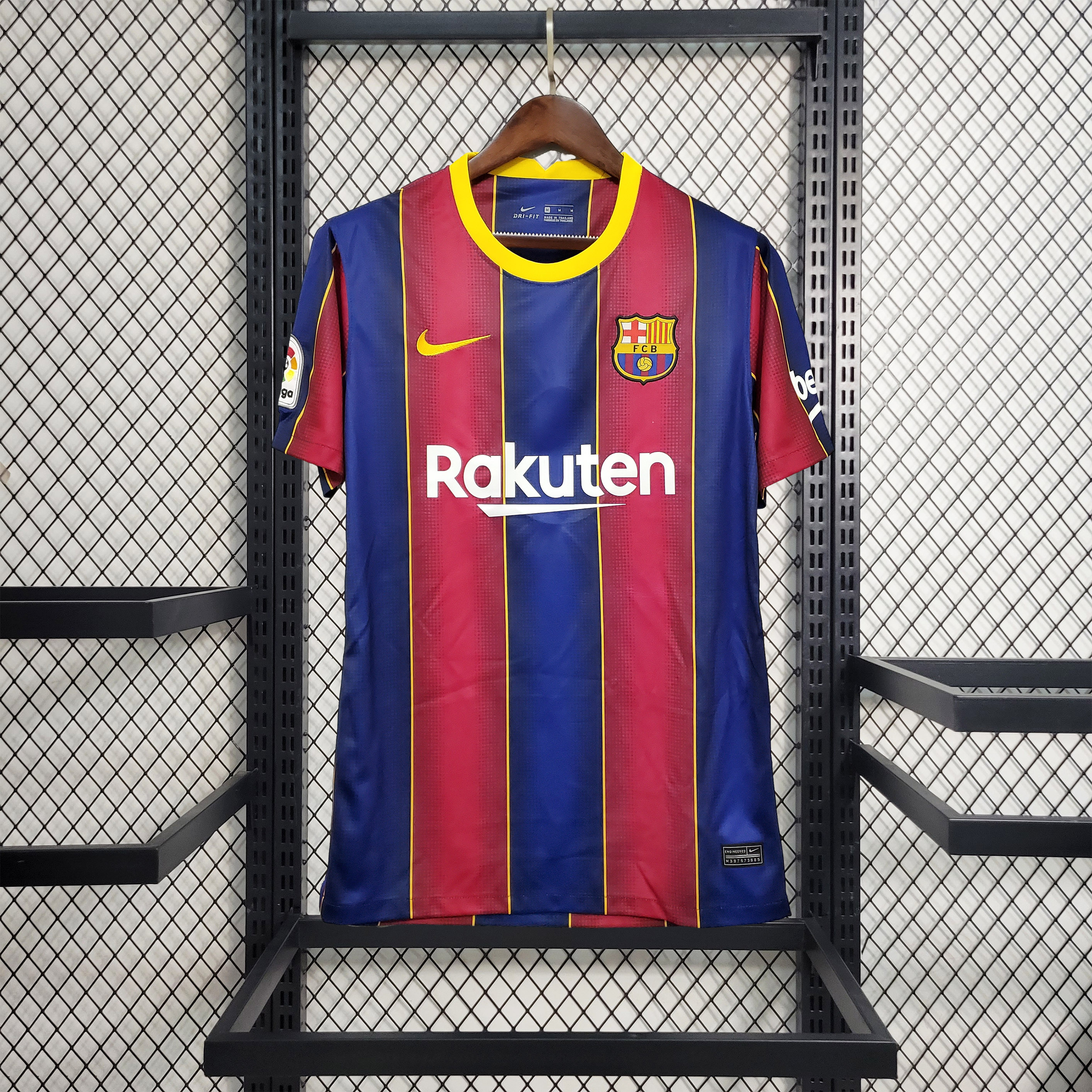 Higojerseys-Retro Barcelona 20-21 Home Stadium Jersey