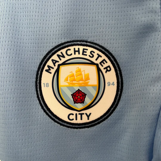 2024/2025 Manchester City Home Football Shirt 1:1 Thai Quality Kids Size:football jersey mysite: unitedjerseyfootball 邓江浪:football