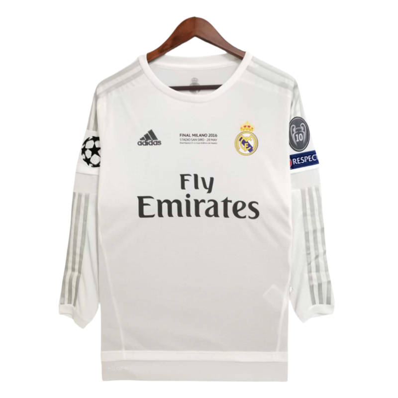 15-16 Real Madrid home long sleeves soccer jersey-Retro version （Player Version）: Ajax 24-25 Home Stadium Jersey - Fans Version mysite: Adidas luxuryfootballshirts.com: https://www.luxuryfootballshirts.com/