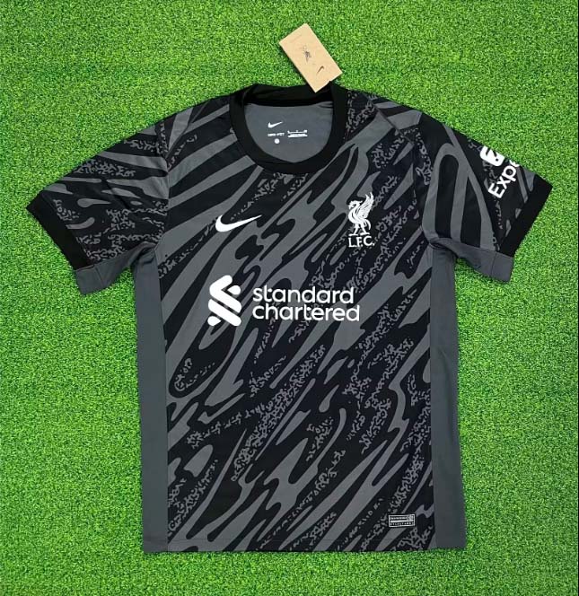 2024/2025 Liverpool Goalkeeper Black Soccer Jersey-mysite Custom Football Kit- Nextkits