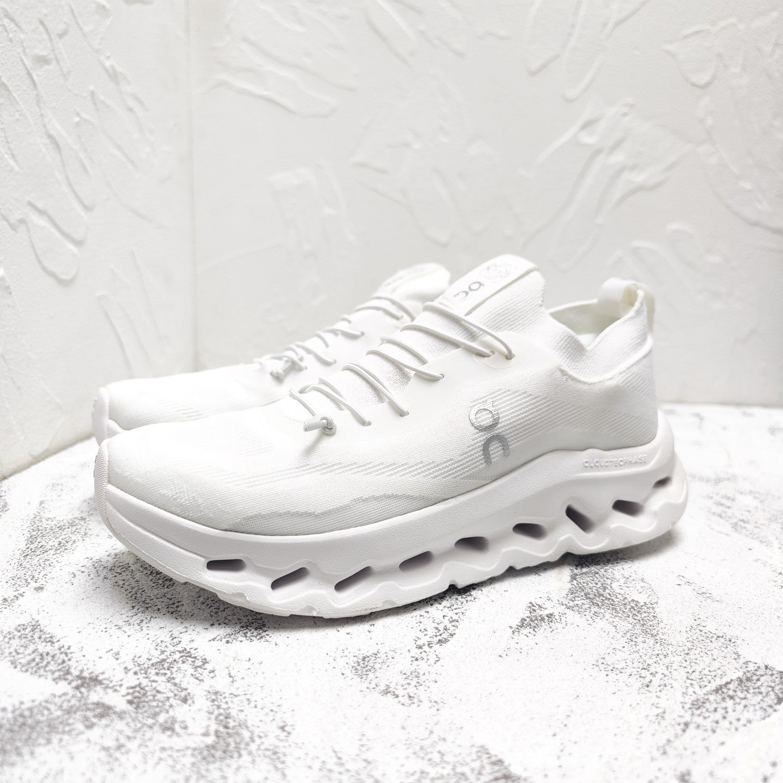 CLOUDTILT SNEAKER IN WHITE RECYCLED POLYESTER、mysite、Cacoeks