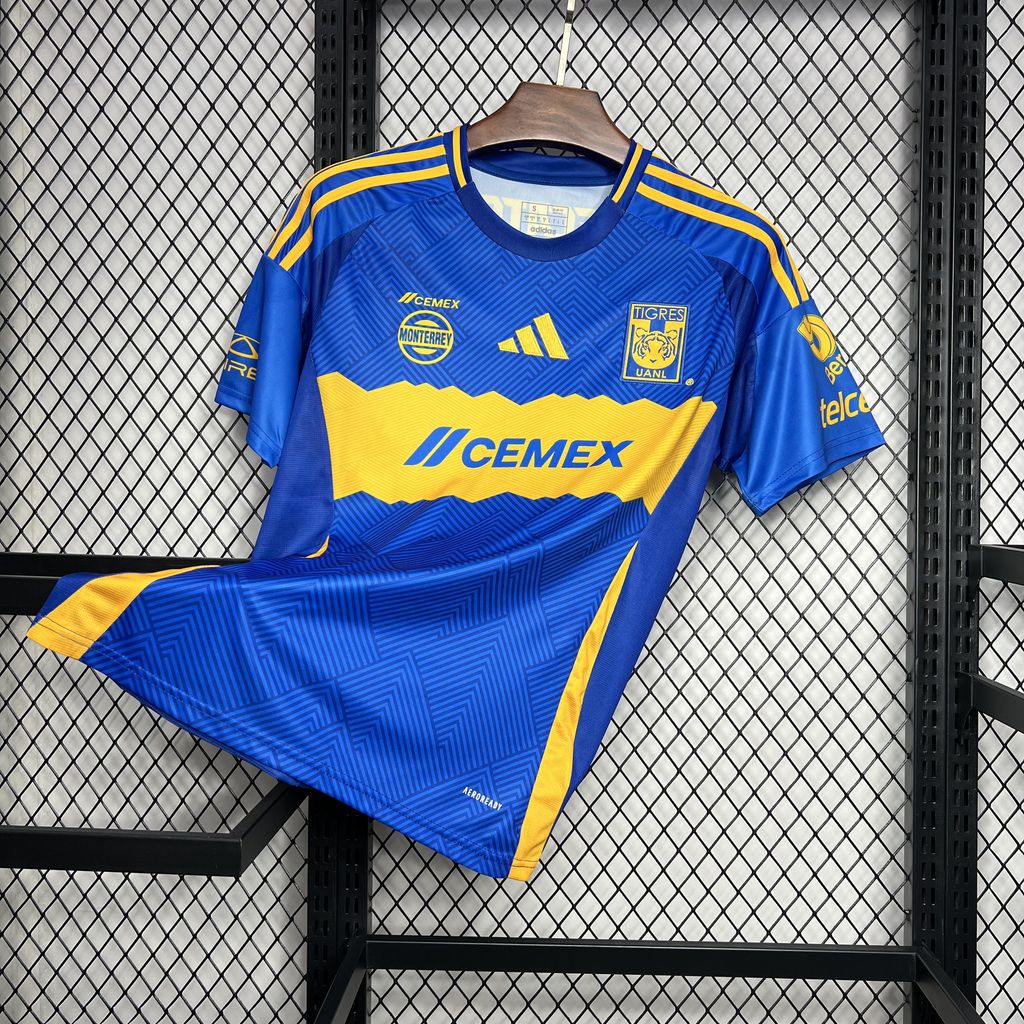 ManixJersey.com | Tigres UANL 24-25 Away Jersey - Fans Version -Customize Name, Number and Patch | Worldwide Shipping