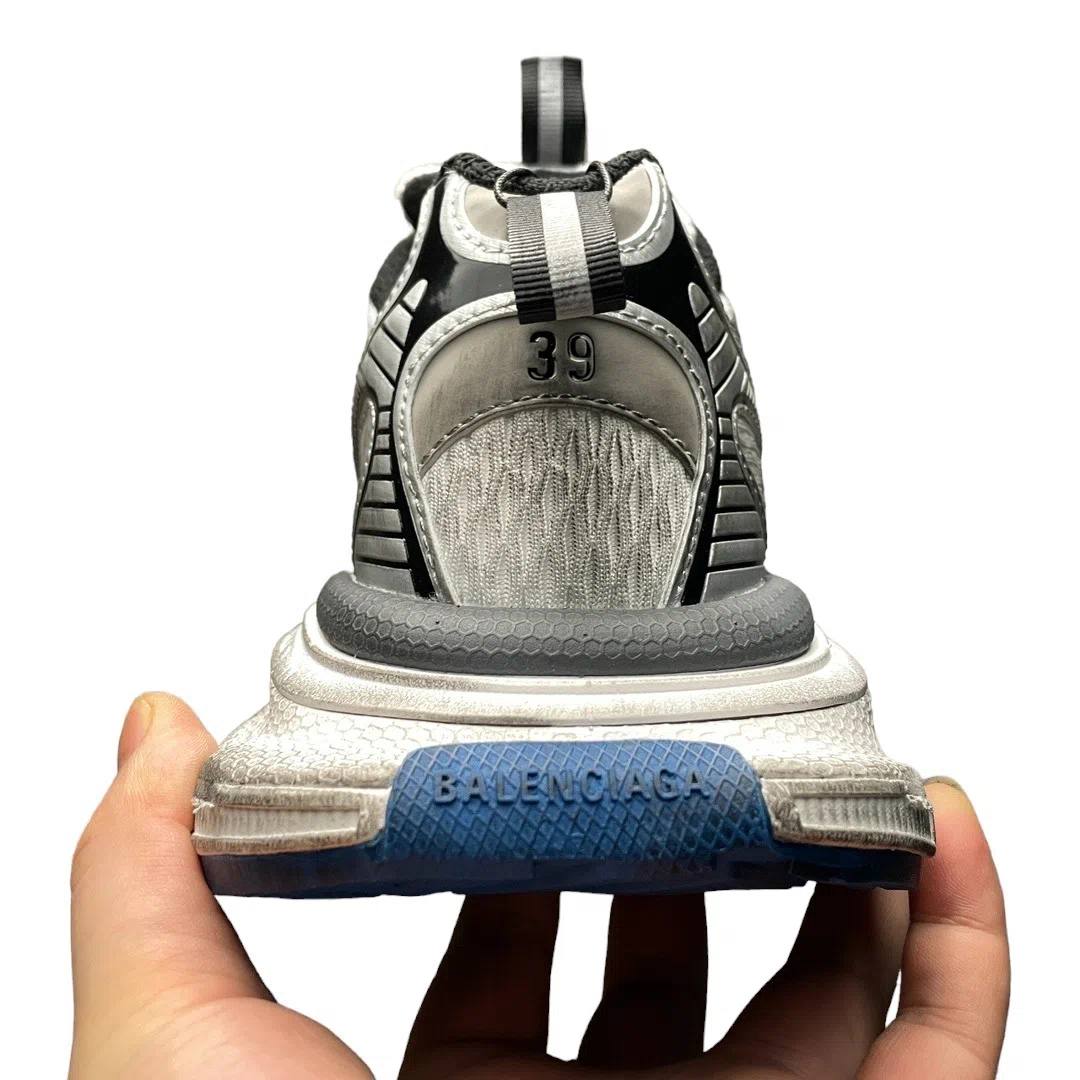Balenciaga 3XL Sneaker in Grey White Blue、mysite、Cacoeks