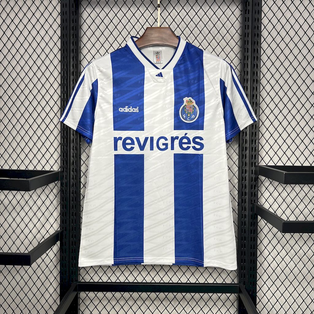 ManixJersey.com | Retro Porto 1994-95 Home Stadium Jersey -Customize Name, Number and Patch | Worldwide Shipping