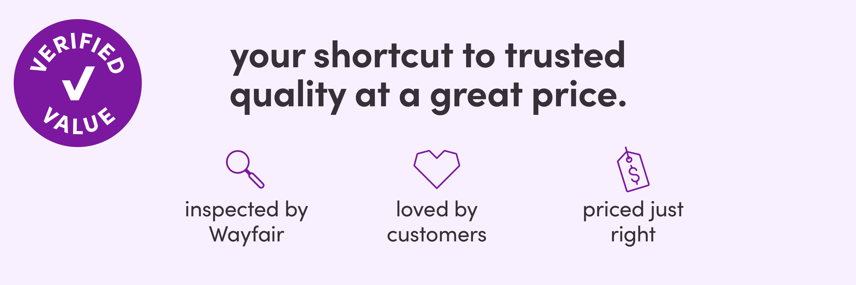 Verified Value™: Vetted & Loved by a Wayfair Product Expert