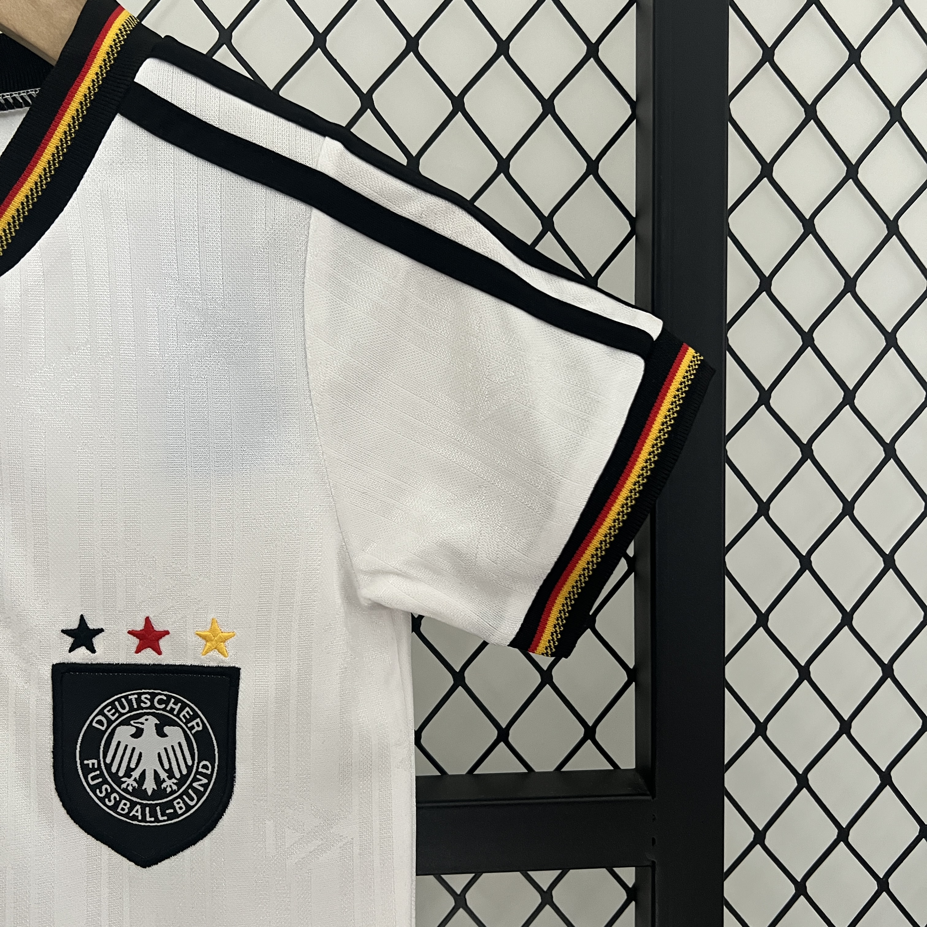ManixJersey.com | Retro Germany 1996 Home Stadium Kids Kit -Customize Name, Number and Patch | Worldwide Shipping