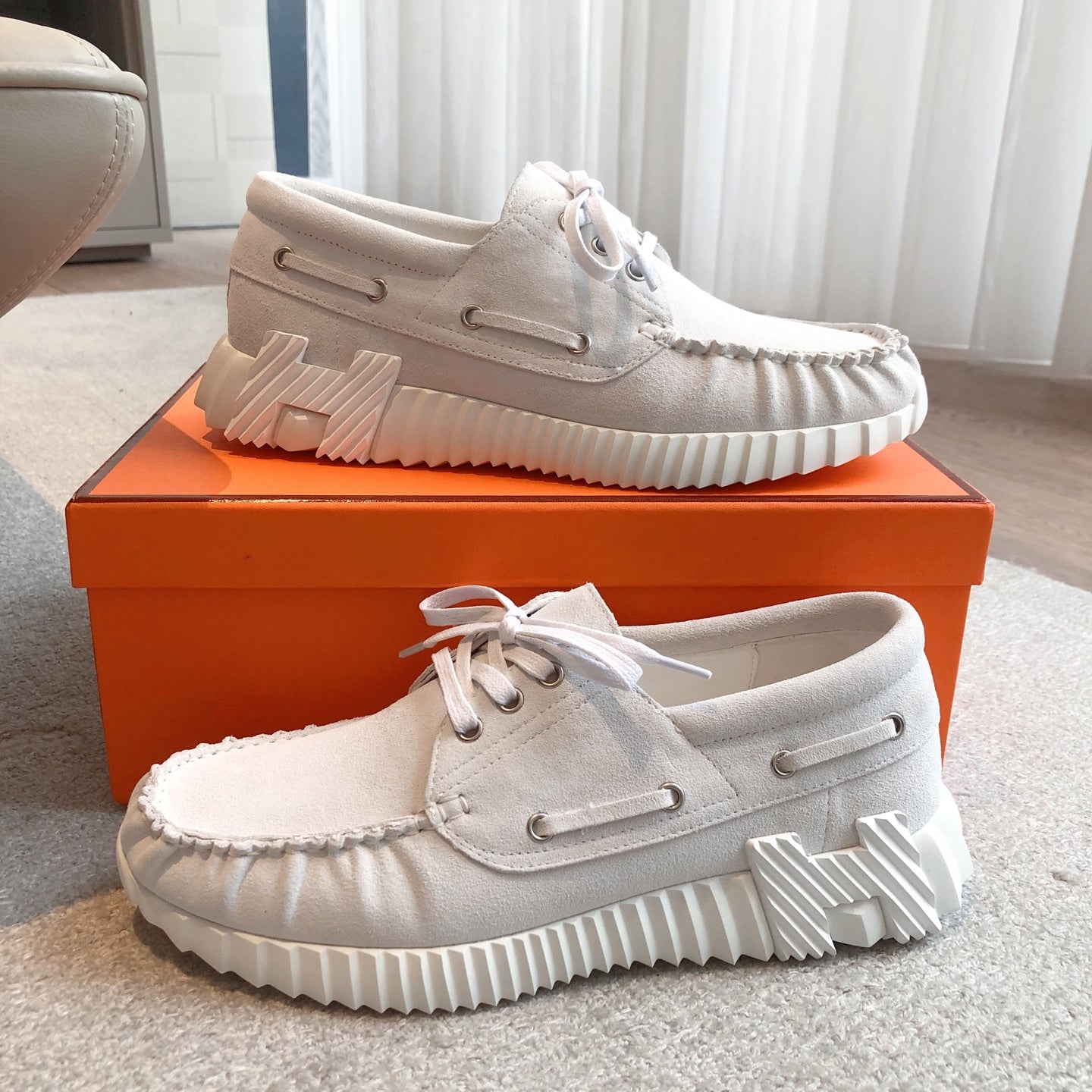 KETCH SNEAKER IN PALE GRAY SUEDE、mysite、Cacoeks