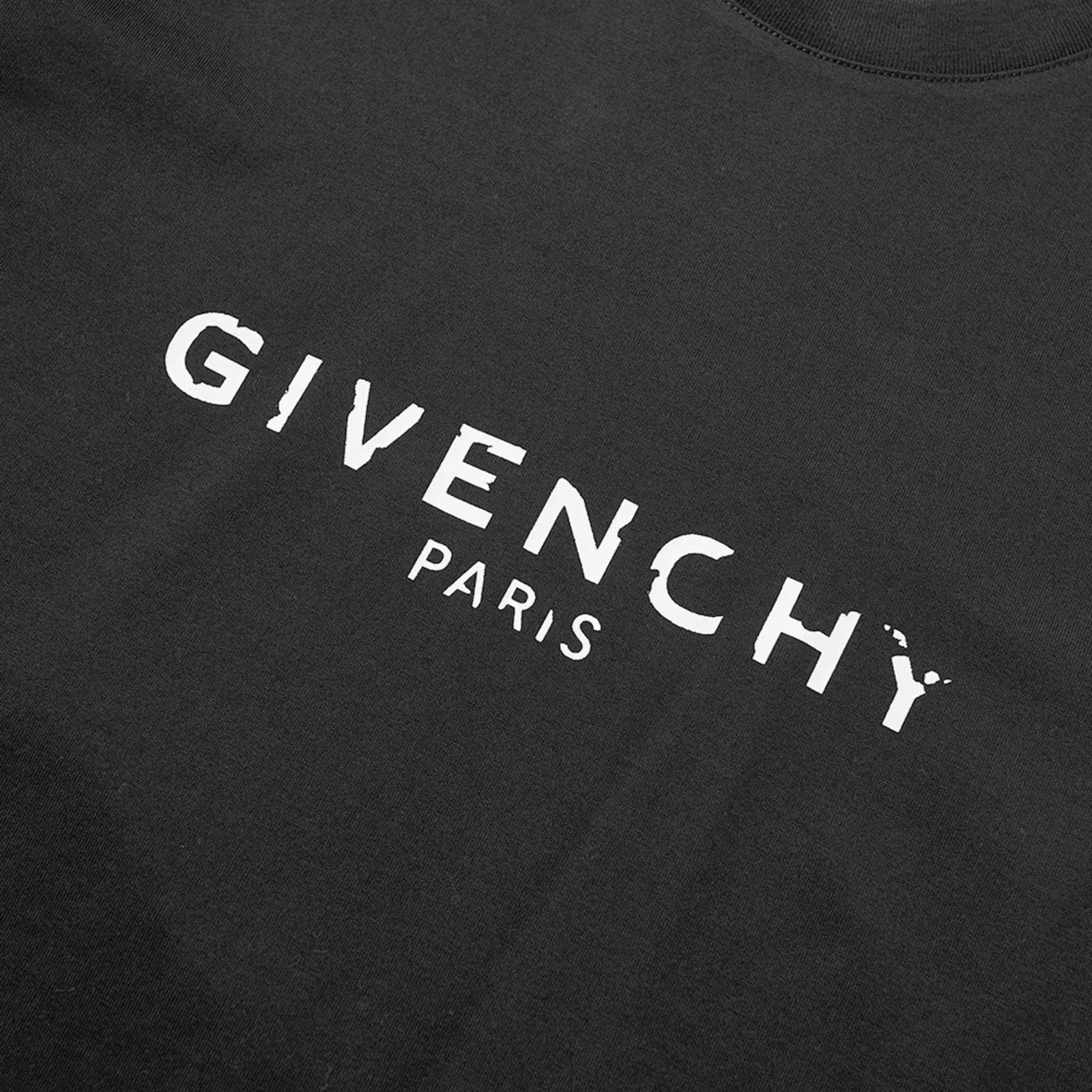 Givenchy Paris T-Shirt Black Slim Fit、mysite、Cacoeks