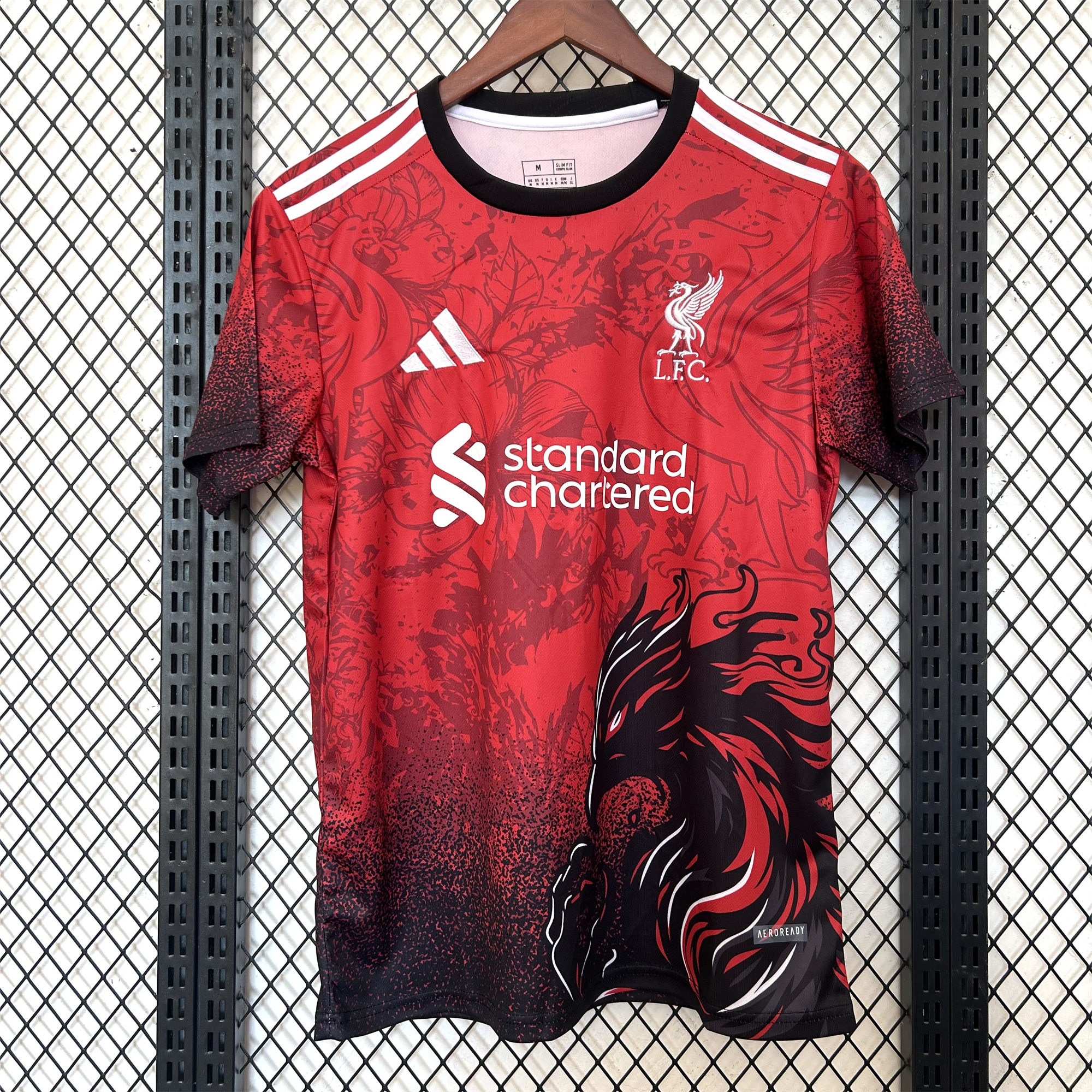 ManixJersey.com | Liver.pool 24-25 Red Fire Phoenix Special Edition Jersey - Fans Version -Customize Name, Number and Patch | Worldwide Shipping