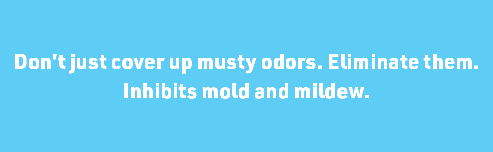 Don't just cover up musty odors