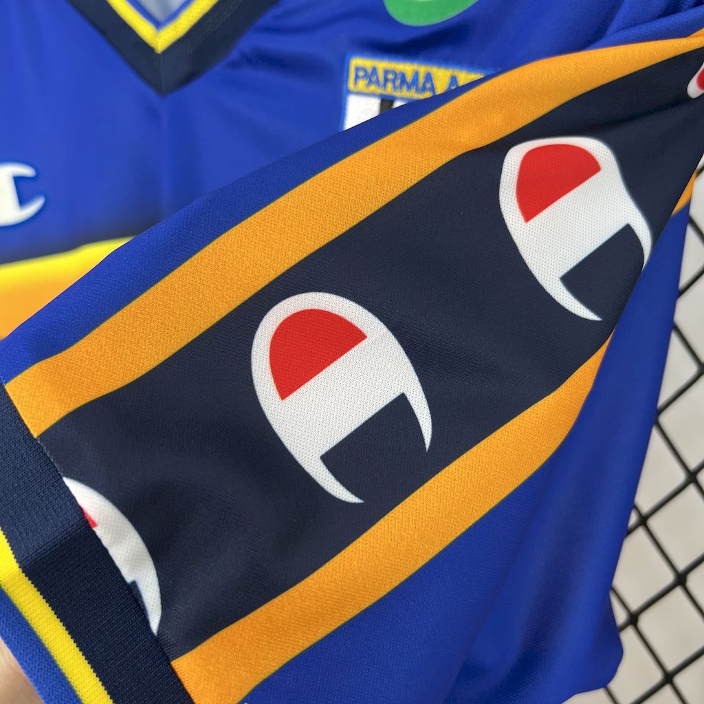 JerseysGala.com | Retro Parma 2002-03 Home Jersey - Fans Version -Customize Name, Number and Patch | Worldwide Shipping