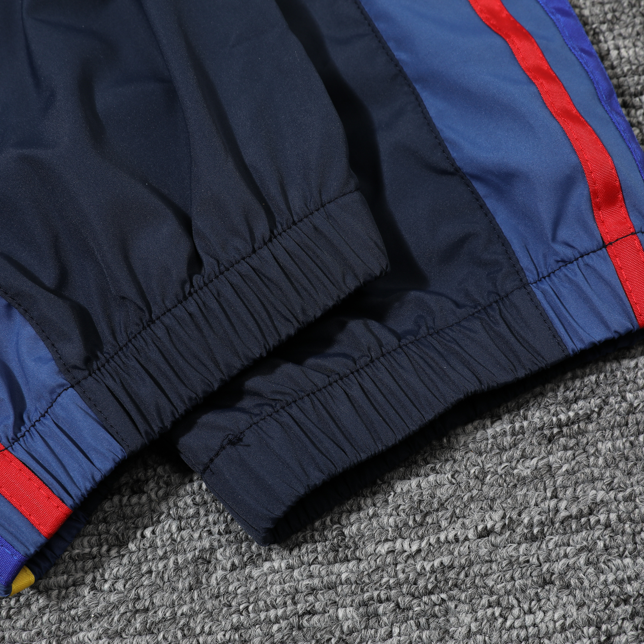 Higojerseys-Colombia 24-25 Blue Throwback Windbreaker Suit - Jackets & Pants