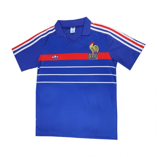 1984 France Home soccer jersey-Retro version: Ajax 24-25 Home Stadium Jersey - Fans Version mysite: Adidas luxuryfootballshirts.com: https://www.luxuryfootballshirts.com/