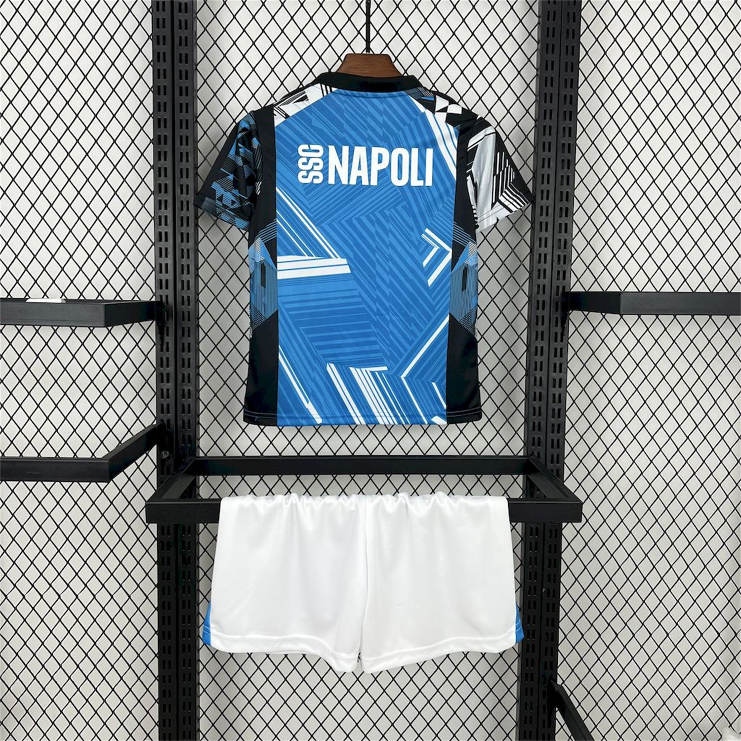 foot-Napoli 24-25 Pre-Match Training Kids Kit