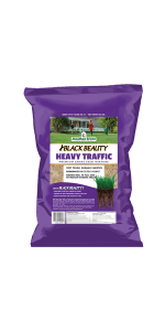 grass seed dark green sun shade lawn grasses fertilizer ultra sunny shady dense traffic black beauty