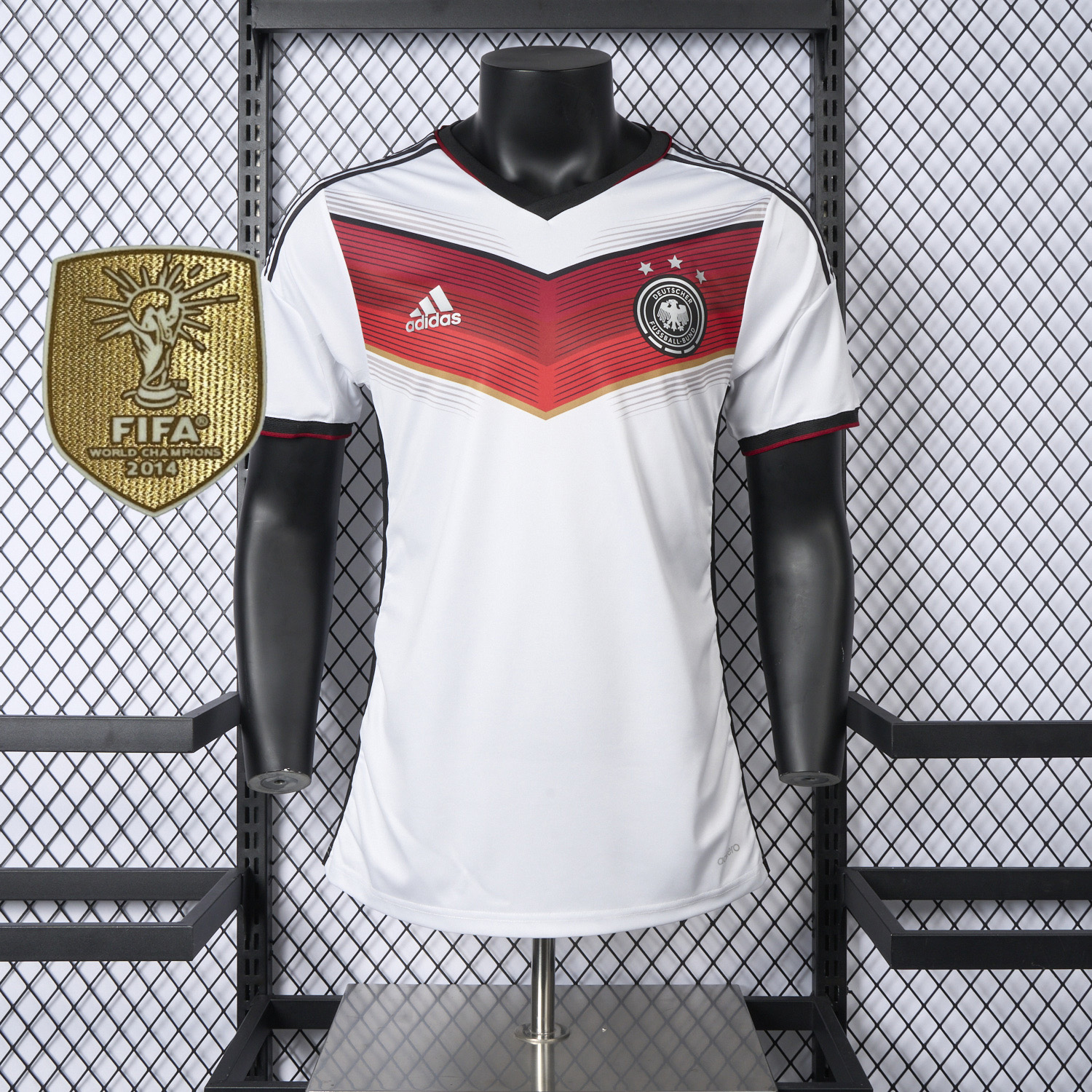 Funinjersey-Retro Germany 2014 Home Jersey - Player Version