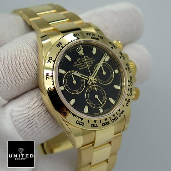 Rolex Daytona Yellow Gold 116508-0004 Yellow Gold Oyster Replica