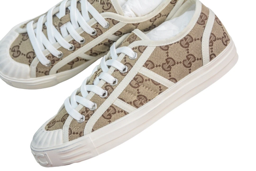 Gucci GG Sneaker Beige Ebony、mysite、Cacoeks