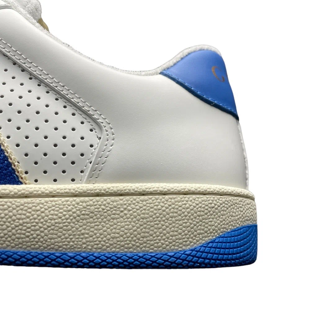 Gucci Screener with Interlocking G in White Blue、mysite、Cacoeks