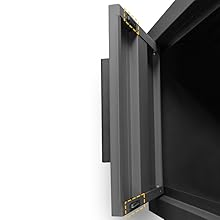 Torin 9 Piece Garage Cabinets Storage System: Workshop Cabinet Set Including Steel Cabinets Black