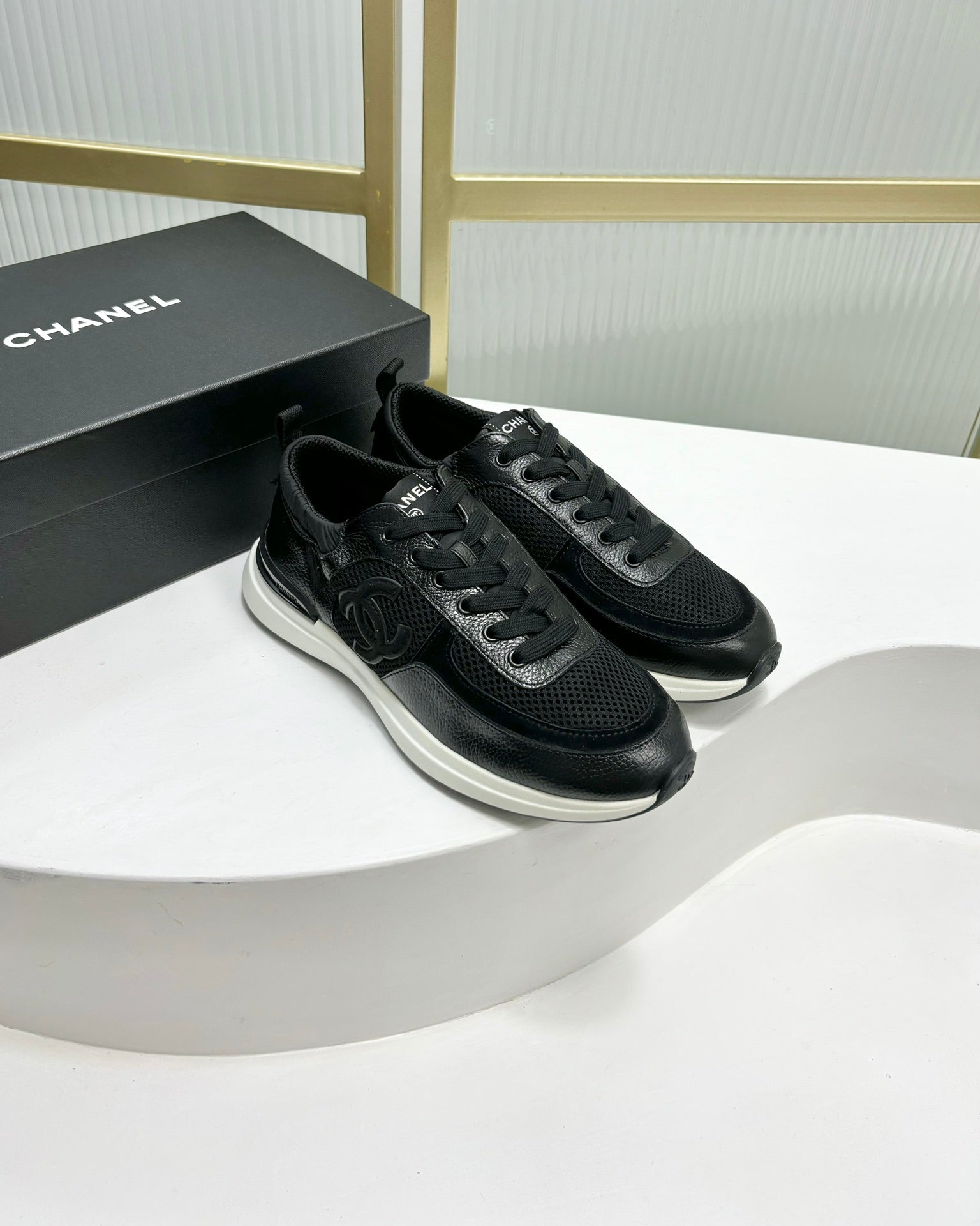 SNEAKER IN BLACK SUEDE、mysite、Cacoeks