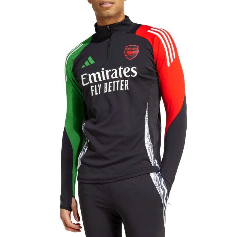 2024/2025 Arsenal Half-Pull Training Suit Black Football Shirt 1:1 Thai Quality Set:football jersey mysite: unitedjerseyfootball 邓江浪:football