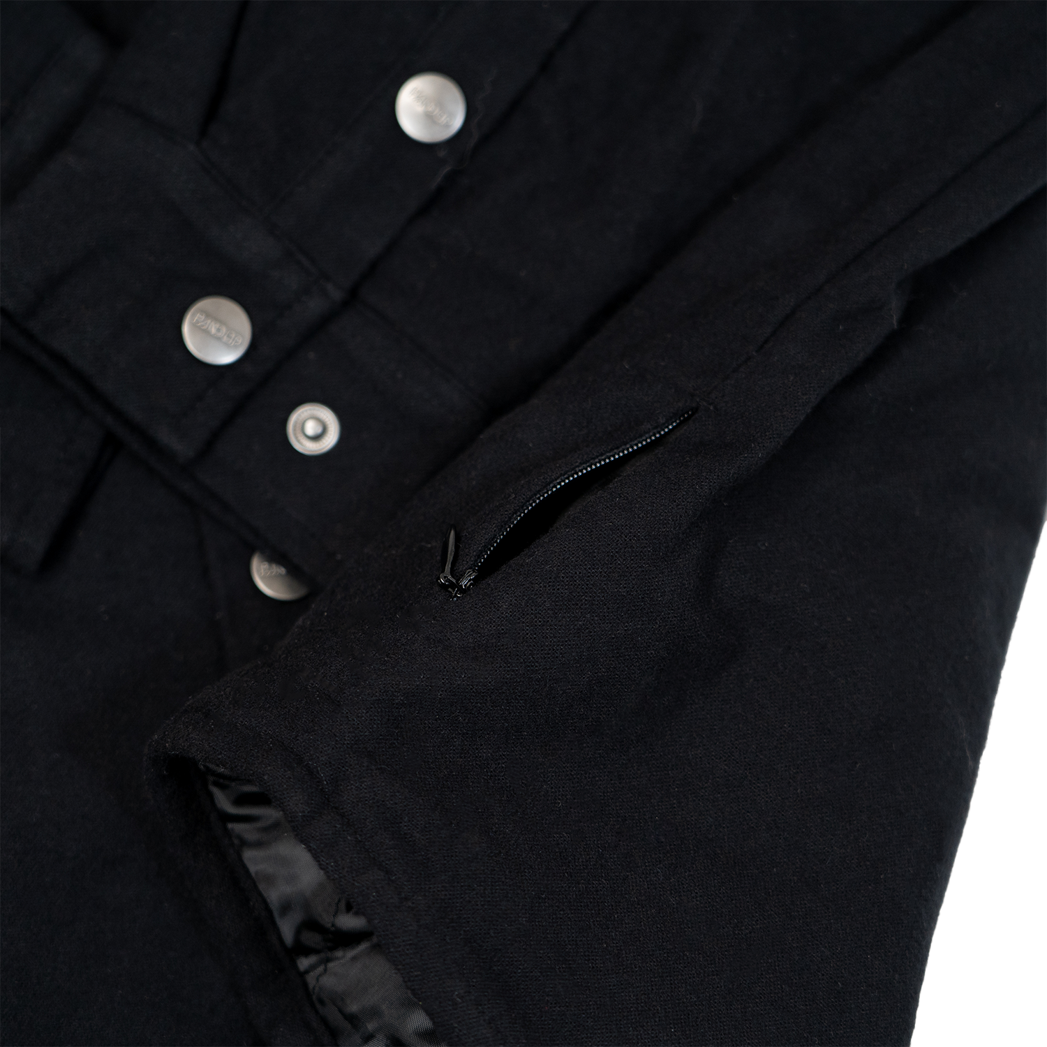 Quilted Shacket - Black on Black、mySite、bearsvspackers