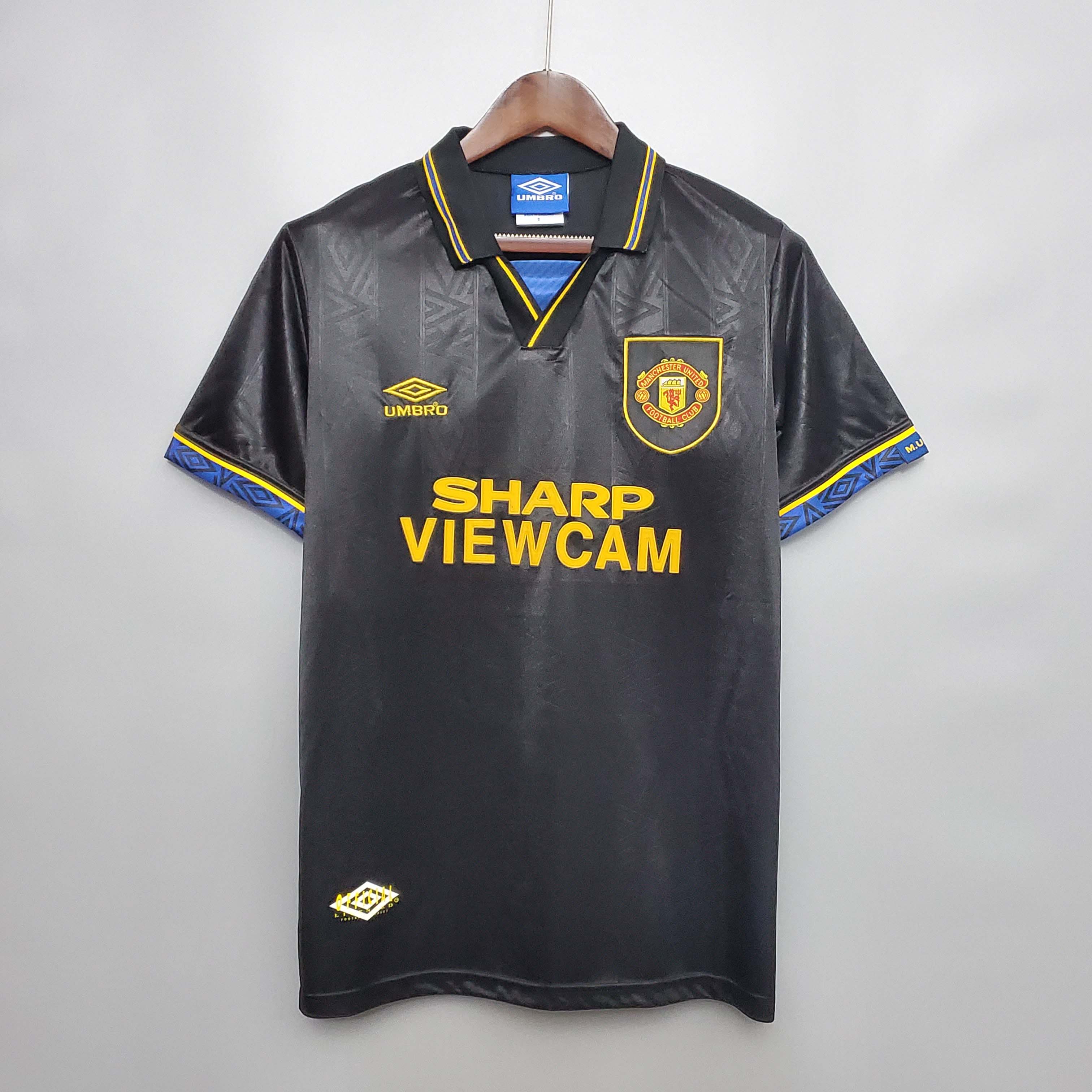 1993/1994 Retro Manchester United Third Away Football Shirt 1:1 Thai Quality:football jersey mysite: unitedjerseyfootball 邓江浪:football