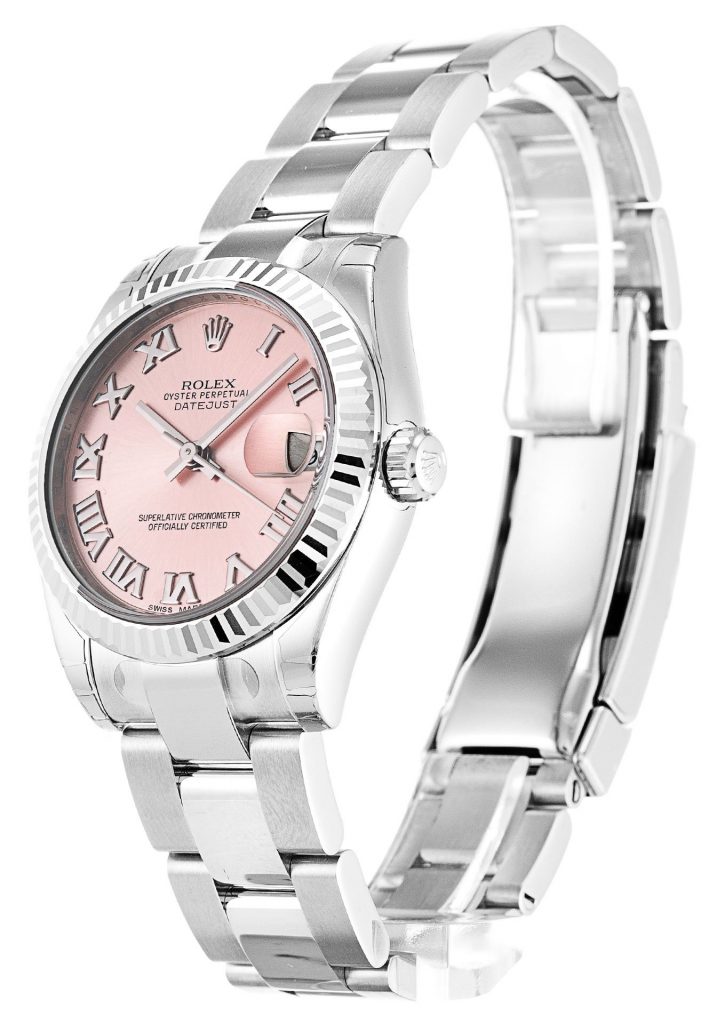 Replica Rolex Lady-Datejust 31mm Pink Dial 178274-fasswatch