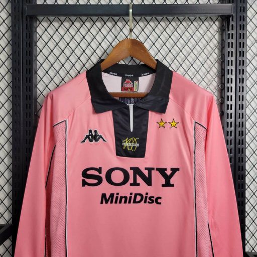 JerseysGala.com | Retro Juventus 1997-98 Away Stadium Long Sleeve Jersey -Customize Name, Number and Patch | Worldwide Shipping