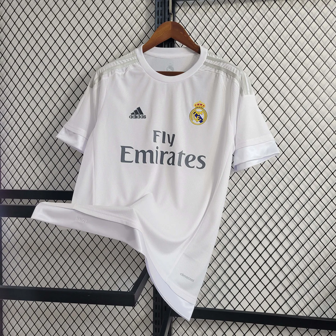 2015-2016 Retro Real Madrid Home Football Shirt 1:1 Thai Quality:football jersey mysite: unitedjerseyfootball 邓江浪:football