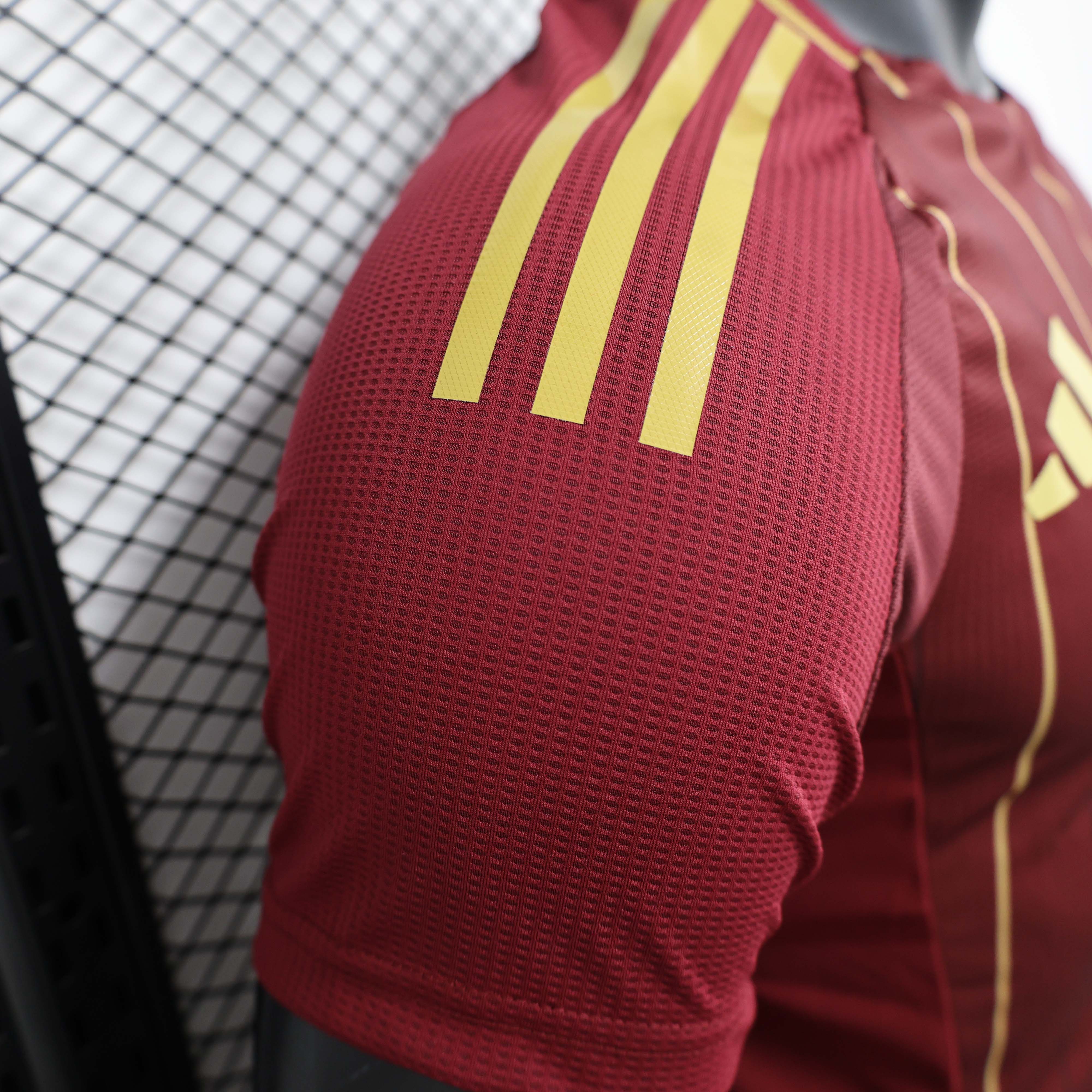 2024/2025 Player Version Roma Home Soccer Jersey 1:1 Thai Quality:football jersey mysite: unitedjerseyfootball 邓江浪:football