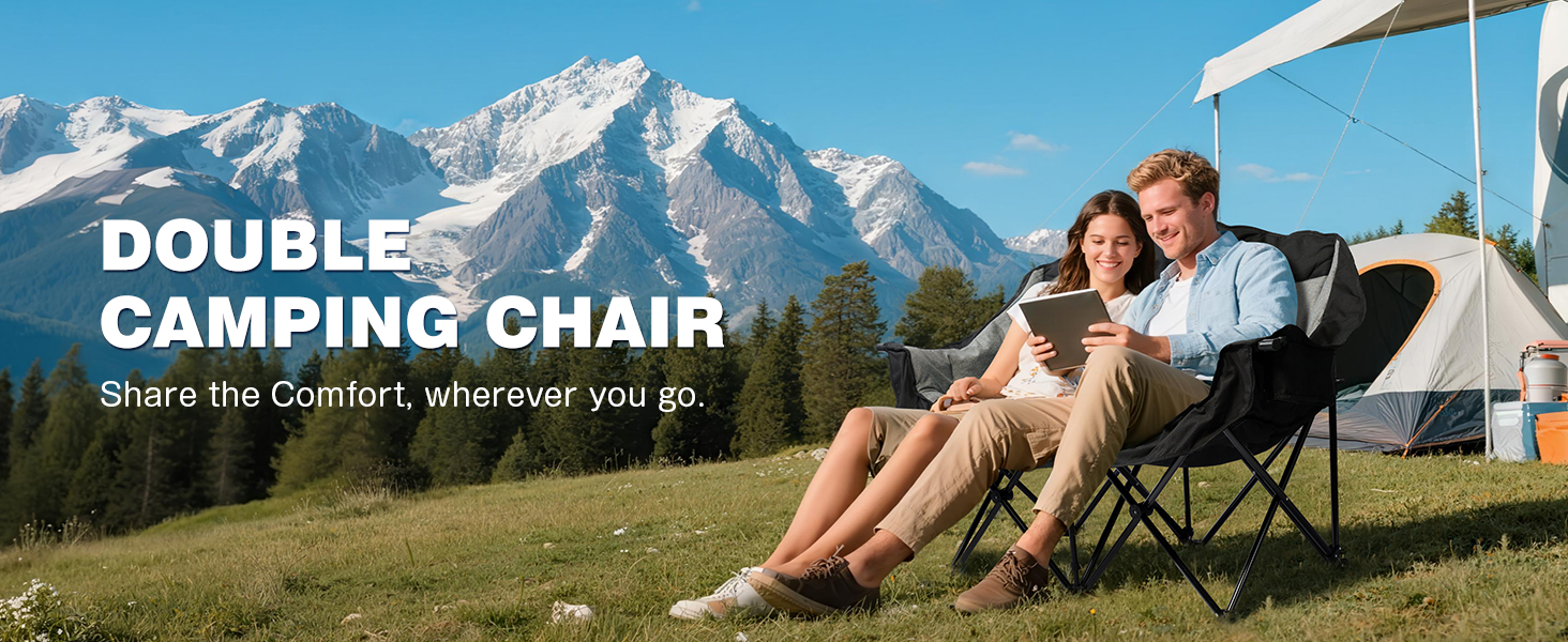 Double Camping Chair