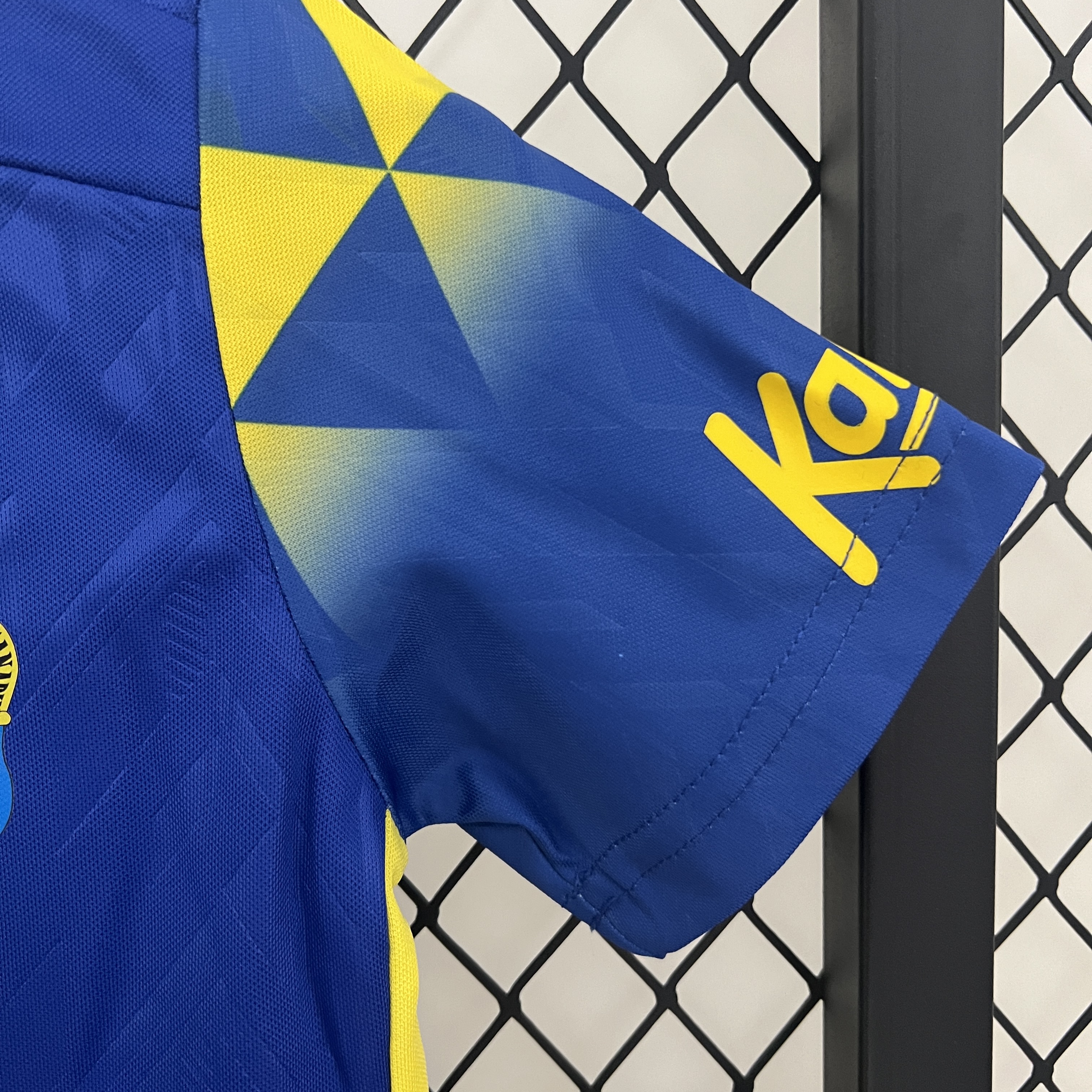 Higojerseys-Las Palmas 24-25 Away Kids Kit