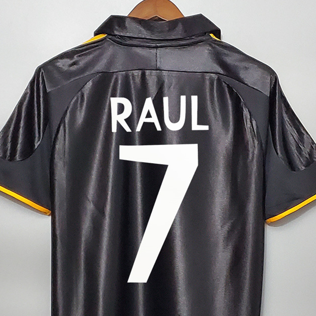 JerseysGala.com | Retro Real Madrid 1999-01 Away Jersey -Customize Name, Number and Patch | Worldwide Shipping