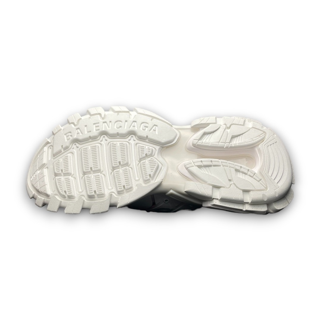 Balenciaga Track Sock Sneaker in White Neon Pink、mysite、Cacoeks