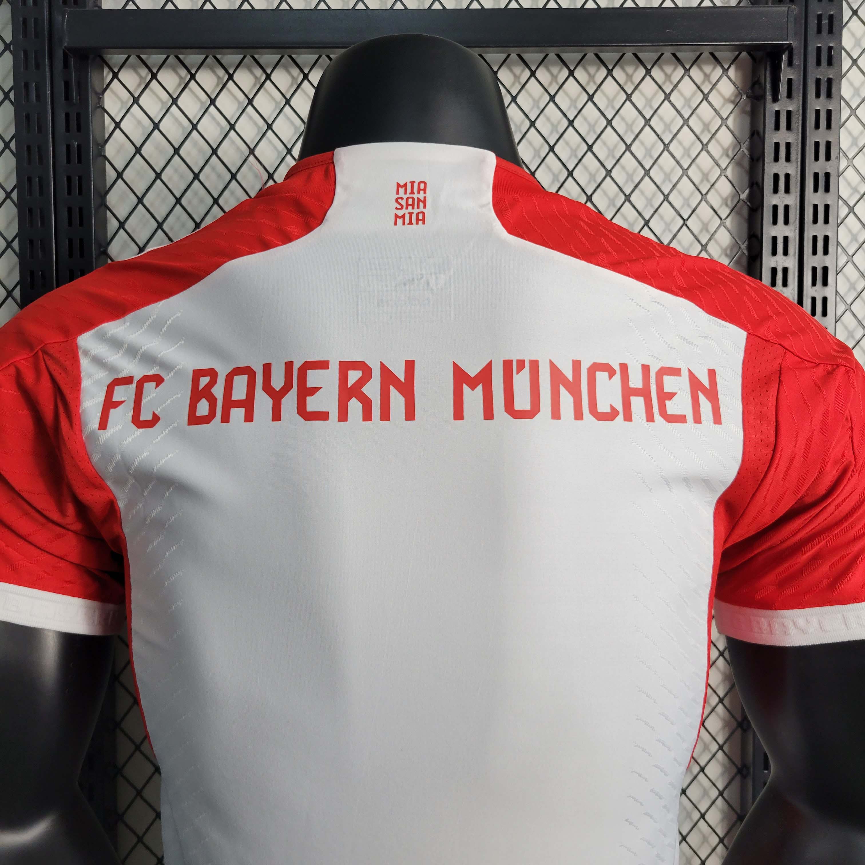 2023/2024 Player Version Bayern Munich Home Football Shirt 1:1 Thai Quality:football jersey mysite: unitedjerseyfootball 邓江浪:football