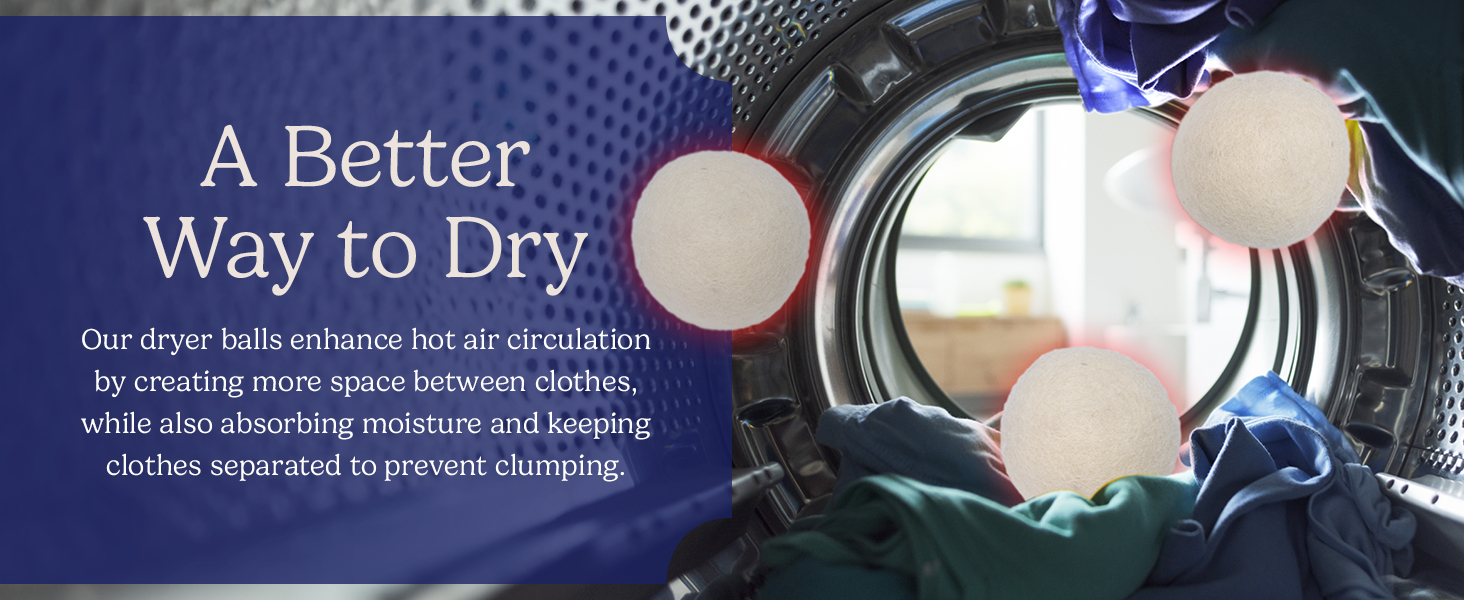 handy laundry premium wool dryer balls