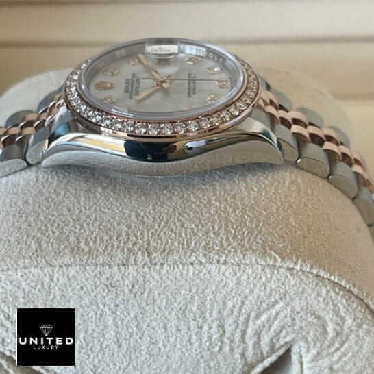 Rolex Datejust 126233 Replica 6 Rolex Datejust 126233 Stainless Steel Case Gem-Set Bezel Replica Watches