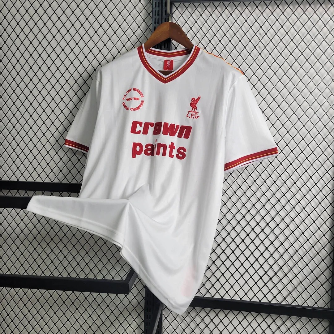 GlobeJersey-Retro Liver.pool 1986-87 Away Stadium Jersey
