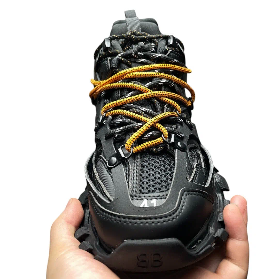 Balenciaga Track Trail Laces Sneaker in Black Orange、mysite、Cacoeks